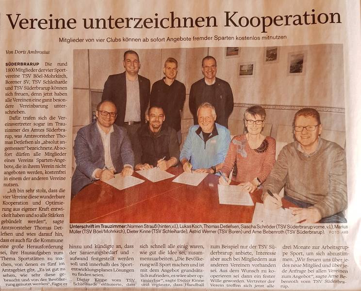 Kooperation der Verein